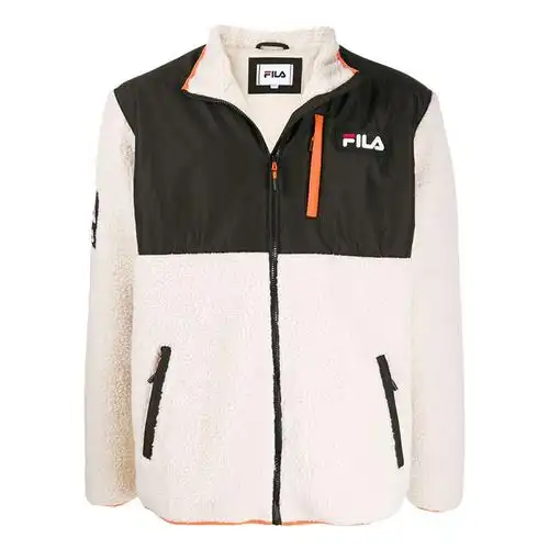fila/斐乐 19年秋冬 百搭 男性 米色 男士运动夹克/外套 687248#000#a
