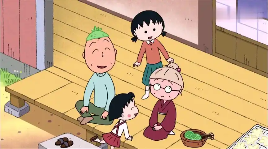 樱桃小丸子之小丸子一家可真幸福啊