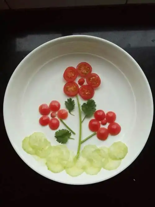 503班果蔬拼盘秀