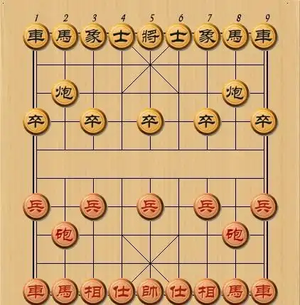 象棋要怎样摆?