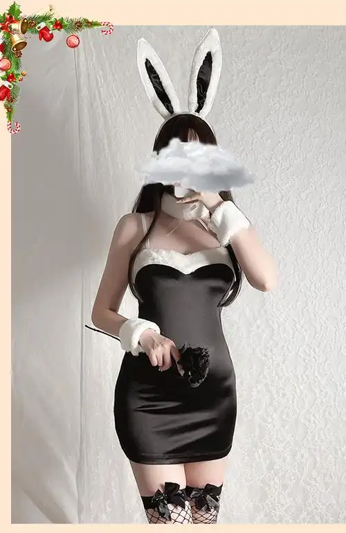 慕一慕丝情趣内衣兔女郎圣诞冬季激情套装性感制服诱惑睡衣小胸大码