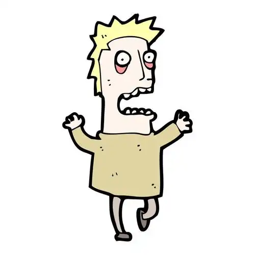 吓得男人卡通,吓得男人卡通