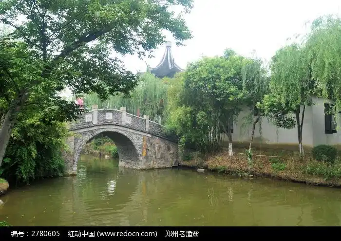 苏州定园的小桥流水