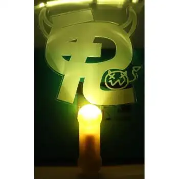 定制小鬼应援棒小鬼王琳凯荧光棒演唱会应援灯牌亚克力手灯定制 鬼字