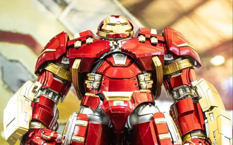 速评threezero 3z0248 dlx钢铁侠 mark mk44 反浩克装甲可动机甲_哔哩