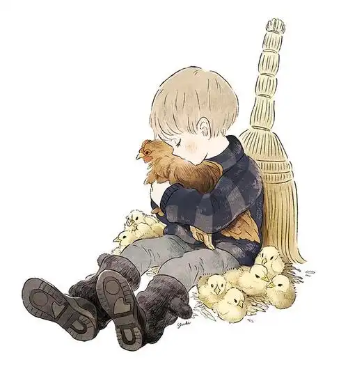 暖暖的动漫插画|温暖人心,治愈你我