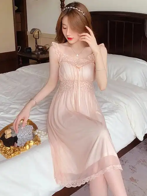 夏季这套莫代尔吊带睡裙也太太太舒服了吧