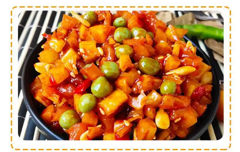 五仁酱丁酱菜榨菜萝卜干咸菜下饭菜香辣脆即食瓶装腌菜500克1瓶实惠装