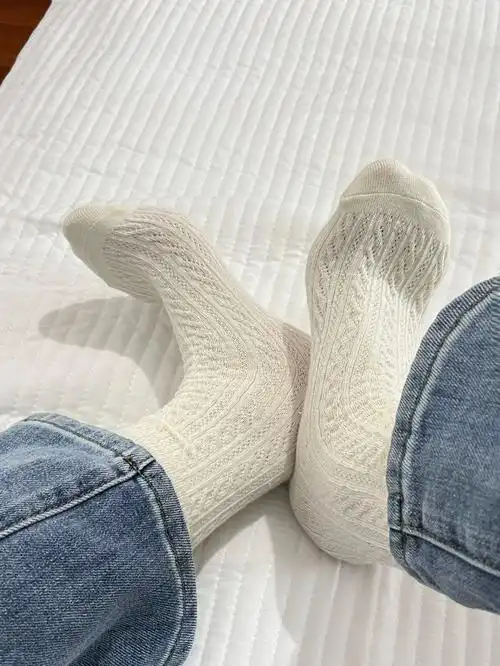 这双麻花袜子简直太绝绝子了