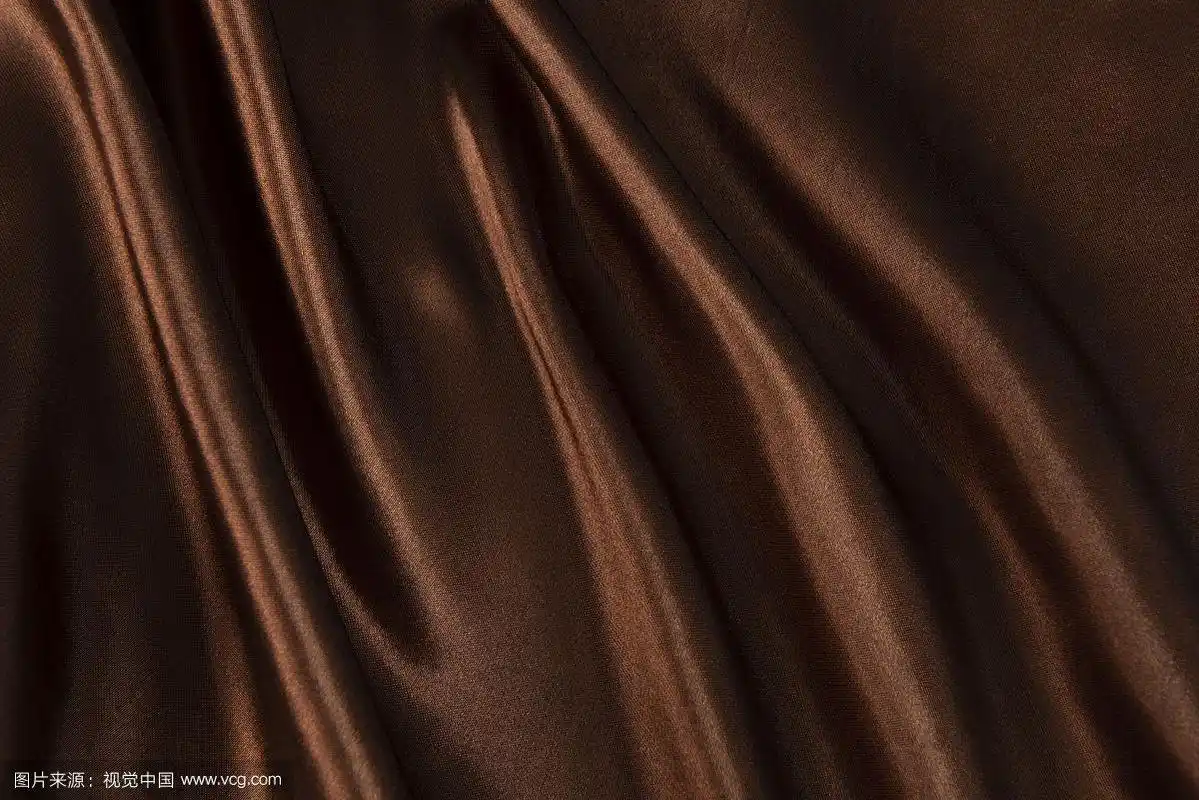 咖啡色丝绸丝滑背景素材