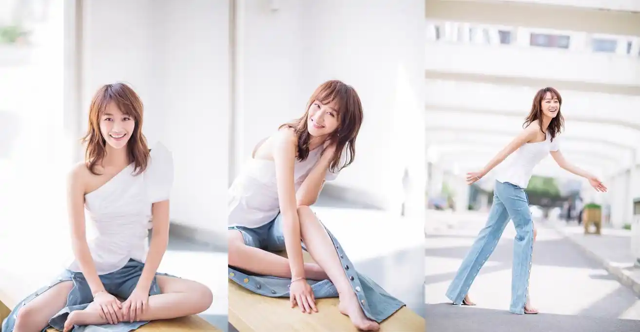 造型多变极具时尚力蓝盈莹分分钟撩你没商量