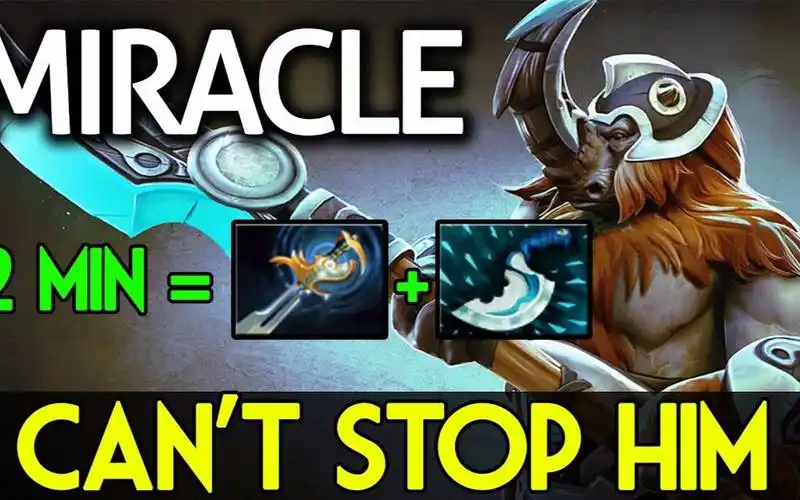 【dota】miracle- 12min 跳刀连击刀 [停不下来] 的马格纳斯