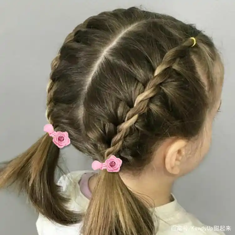 小孩辫子怎么扎好看?