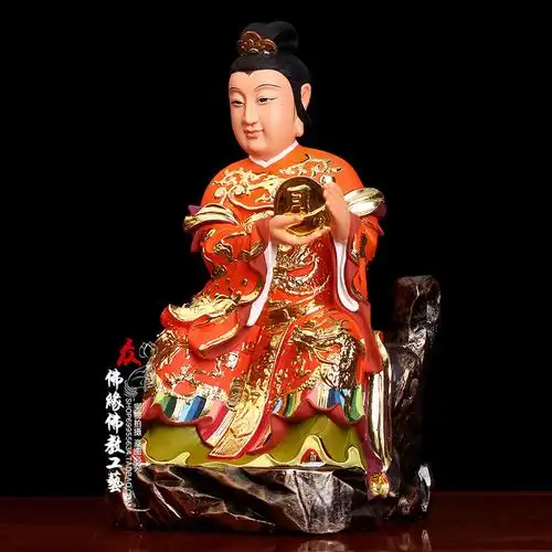 太阴太阳神像太阳星君太阴星君日月星君日月之神树脂道教神像摆件 16