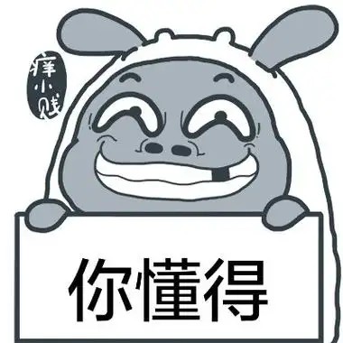 你懂得 - 痒小贱举牌表情包_动图_痒小贱_搞笑表情