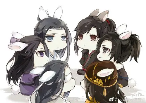 q版 魔道祖师 - 堆糖,美图壁纸兴趣社区