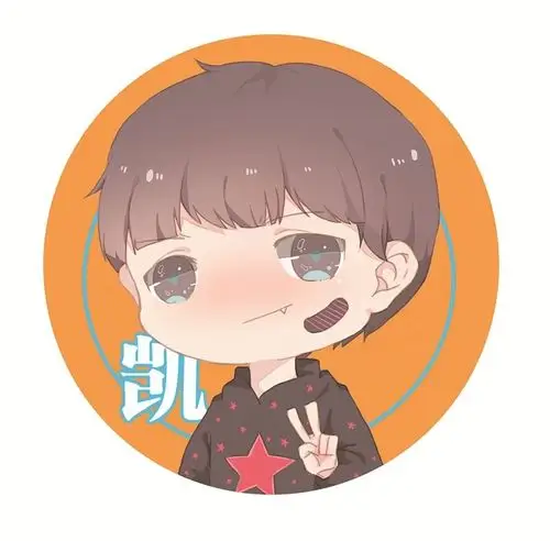 谁有tfboy王俊凯卡通萌头像?