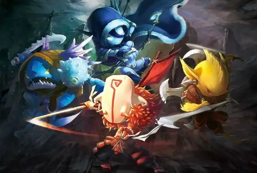 dota2同人作品——q版遗迹保卫战