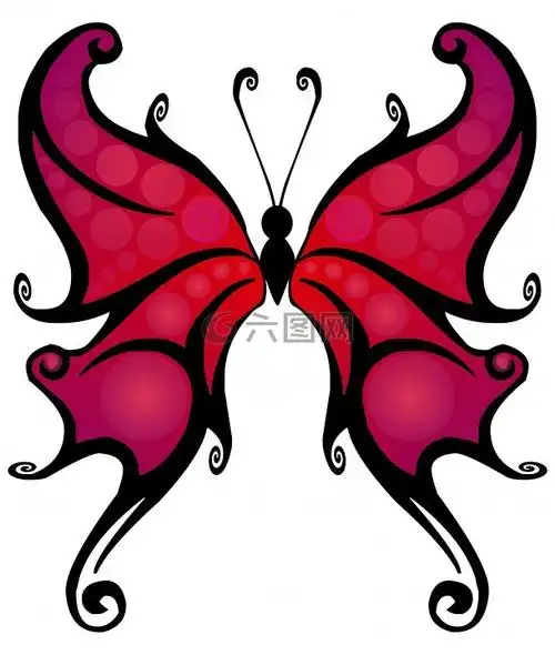 蝴蝶,渐变,多彩高清图库素材免费下载(图片编号:6636097)-六图网