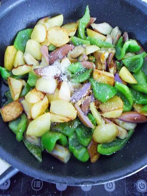 少油版地三鲜北方家常菜