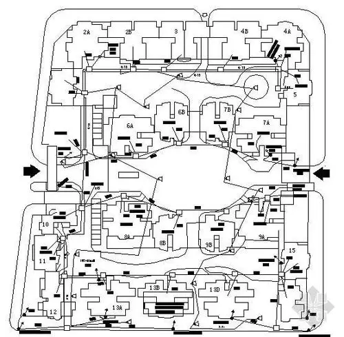 智能化小区监控系统图