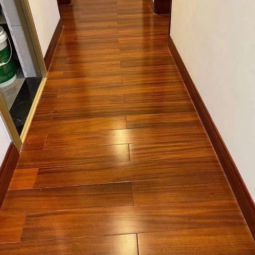 圆盘豆实木地板非洲花梨木材材质硬木地板地板实木专用