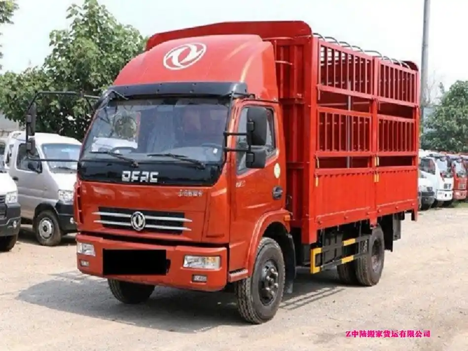 南通4.2米高栏平板货车厢式货车拉货池州6米8高栏车出租