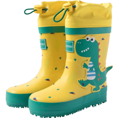 kocotree树儿童雨鞋儿童水鞋男女宝宝雨靴水靴小童时尚幼儿小孩防水