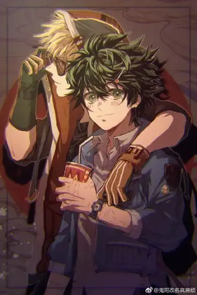 我的英雄学院 出久向