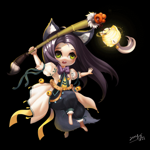 q版练习|插画|游戏原画|我家有个秦傻宝 - 原创作品 - 站酷 (zcool)