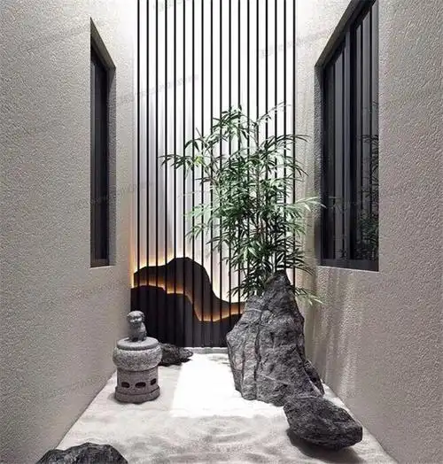 室内微型园林景观设计图,惊艳众人