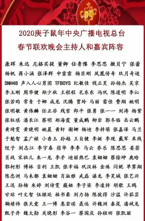 2020央视春晚剧组后台伙食曝光 "光棍卤粉"秒光