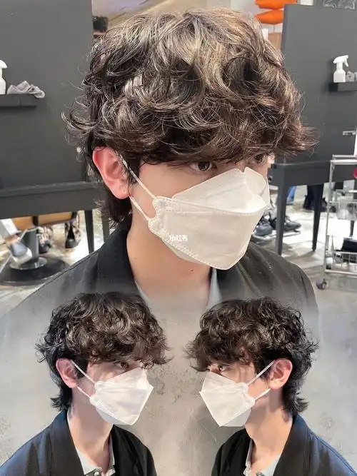 昆明男生剪发  #昆明男生染发  #昆明男士纹理烫  #昆明男生烫发