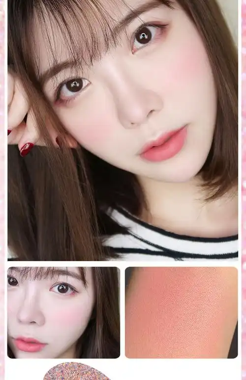 shedella诗蒂娅腮红正品裸妆提亮肤色网红晒红粉膏同款定妆自然女