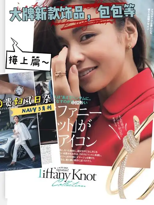 日本时尚贵妇风杂志navy大牌饰品包包等