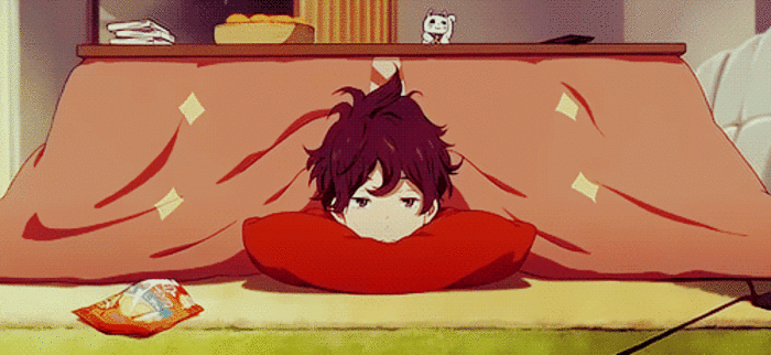 冰菓gif男孩gif桌底gif动漫gif