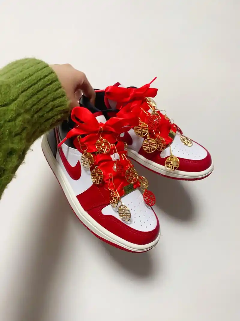 aj当婚鞋,感谢发明这鞋带的小可爱们 aj当婚鞋,感谢发明这鞋带的小