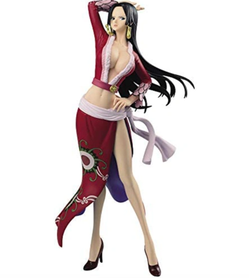 bandai万代海贼王手办人物人偶闪耀魅力女帝汉库克高约25厘米3件