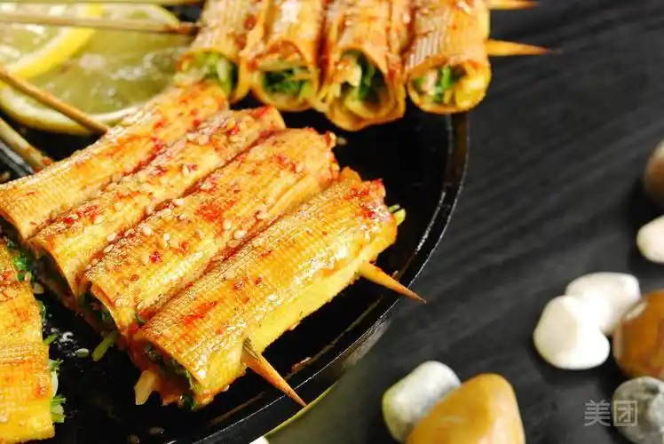 烤豆腐卷图片