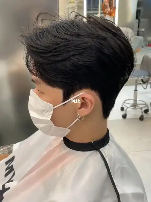 男生最帅发型韩式微分纹理烫发天津剪发