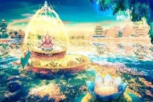 阅出色极乐世界七宝池里有你的莲花吗