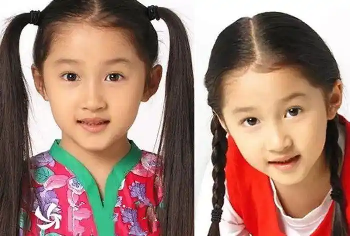 国民闺女关晓彤童年照,阳光伶俐可爱爆表,美得就像个洋娃娃