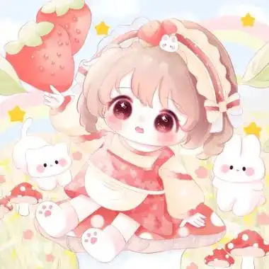 卡通q版可爱女生头像120张_女生动漫头像_头像屋