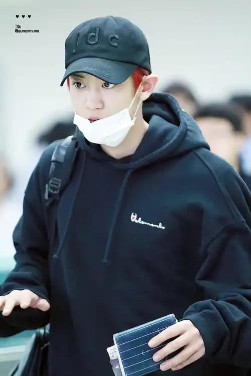 朴灿烈160518金浦机场gunomnuna