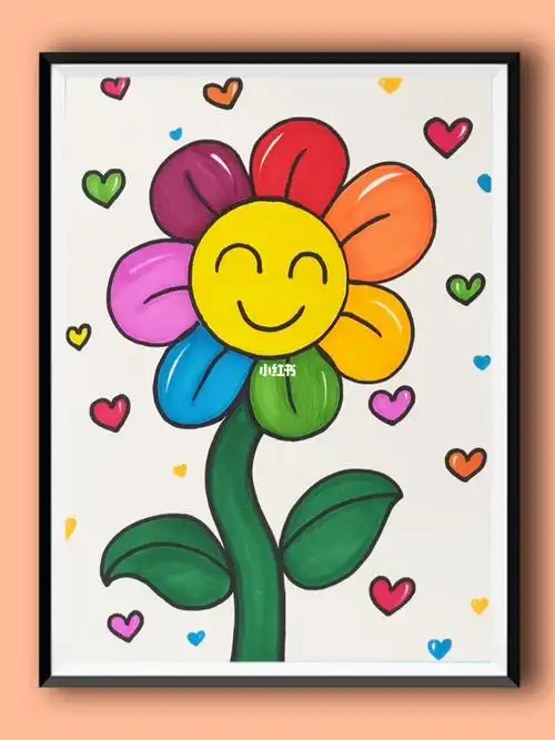 幼儿园小朋友也可以完成哦,一起来画吧#创意儿童画#幼儿园手工#幼儿