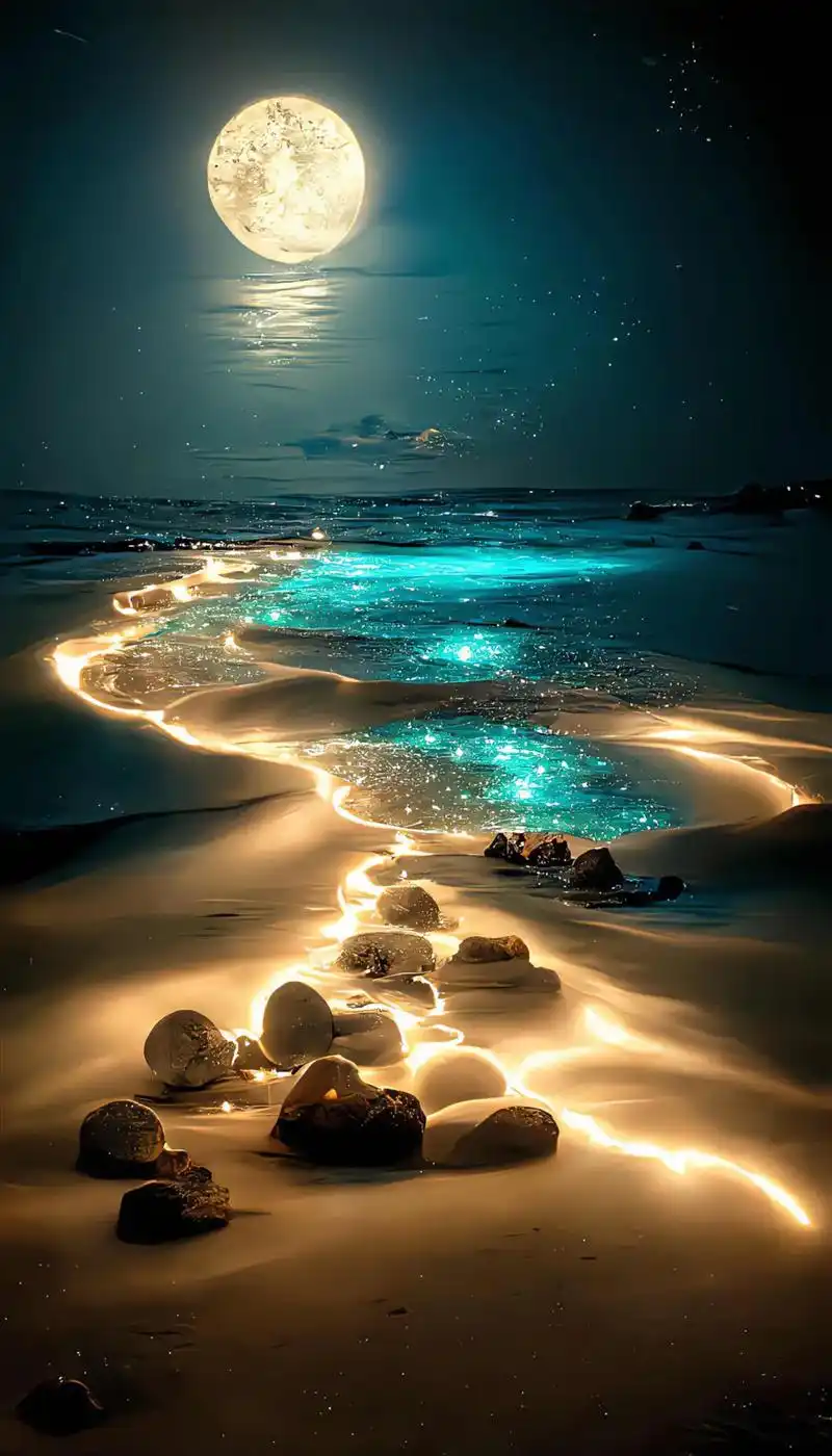 治愈系风景 #唯美意境 #送你一张壁纸 #视觉震撼 #无水 - 抖音