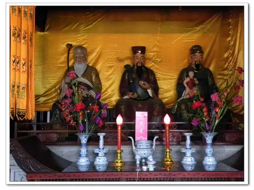 福禄寿三星神像