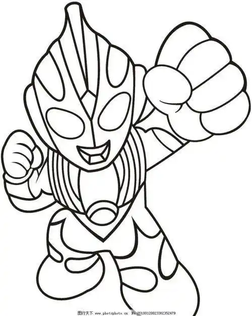 奥特曼简笔画大全2022最火的奥特曼简笔画大全大图