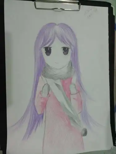 素描班(彩铅动漫人物)