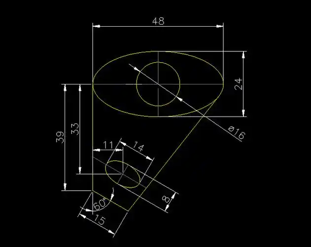 cad小白必备autocad练习图纸|三维|建筑/空间|triedless - 原创作品